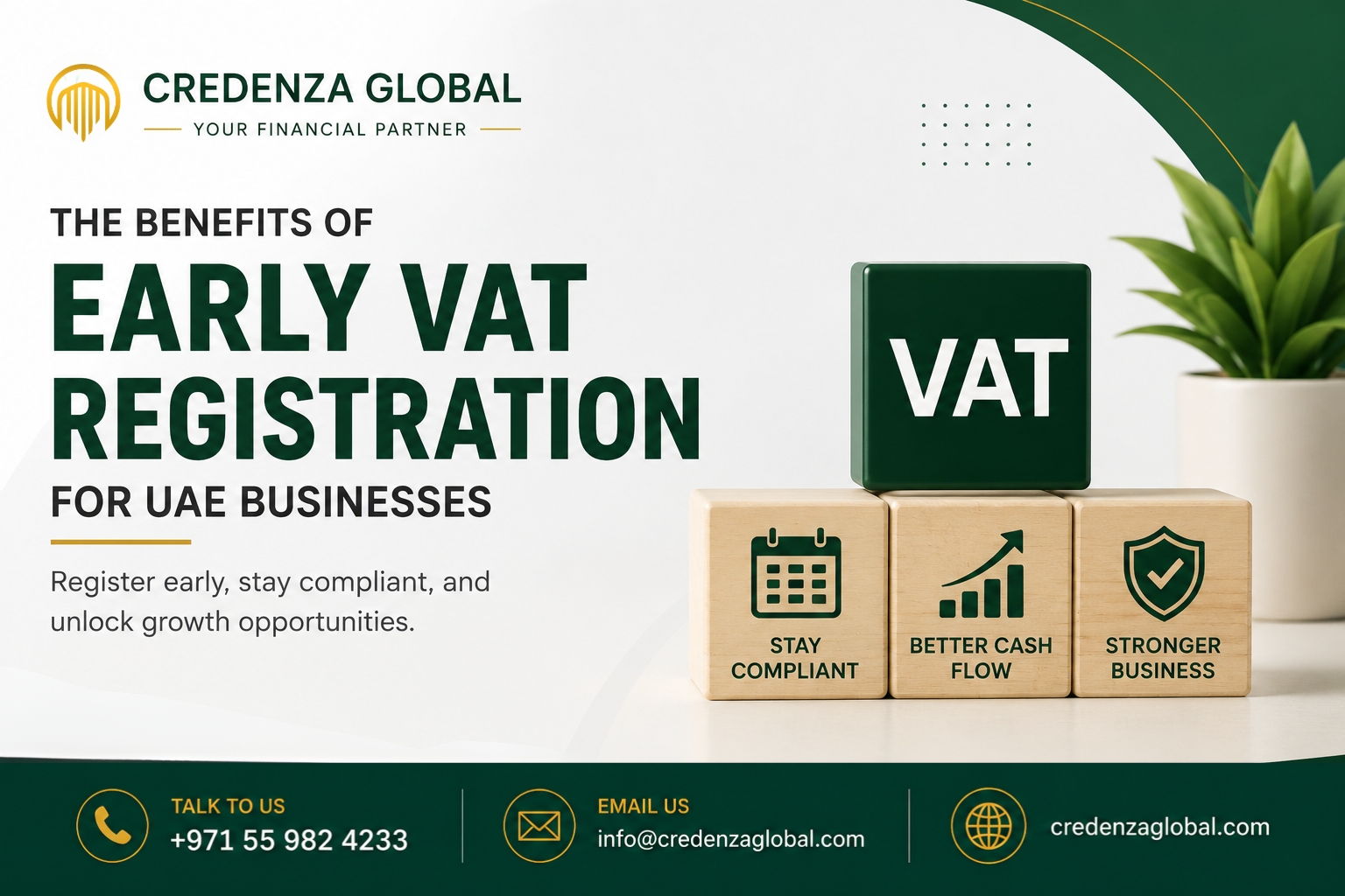 The Benefits of Early VAT Registration for UAE Businesses