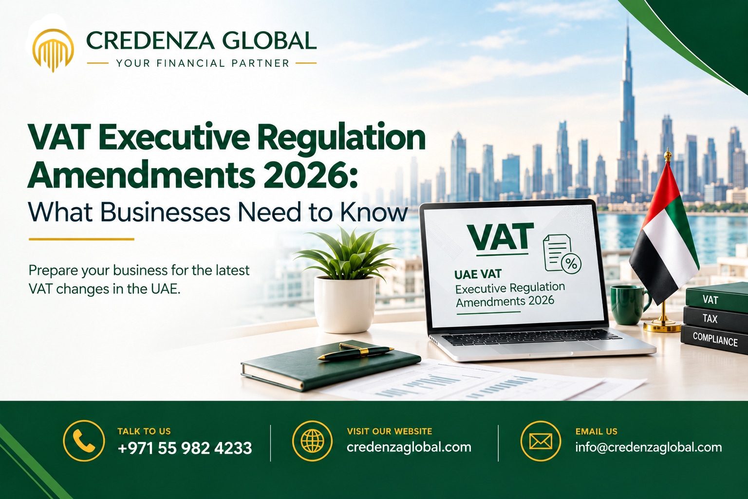 UAE VAT Executive Regulation Amendments 2026: What Businesses Need to Know